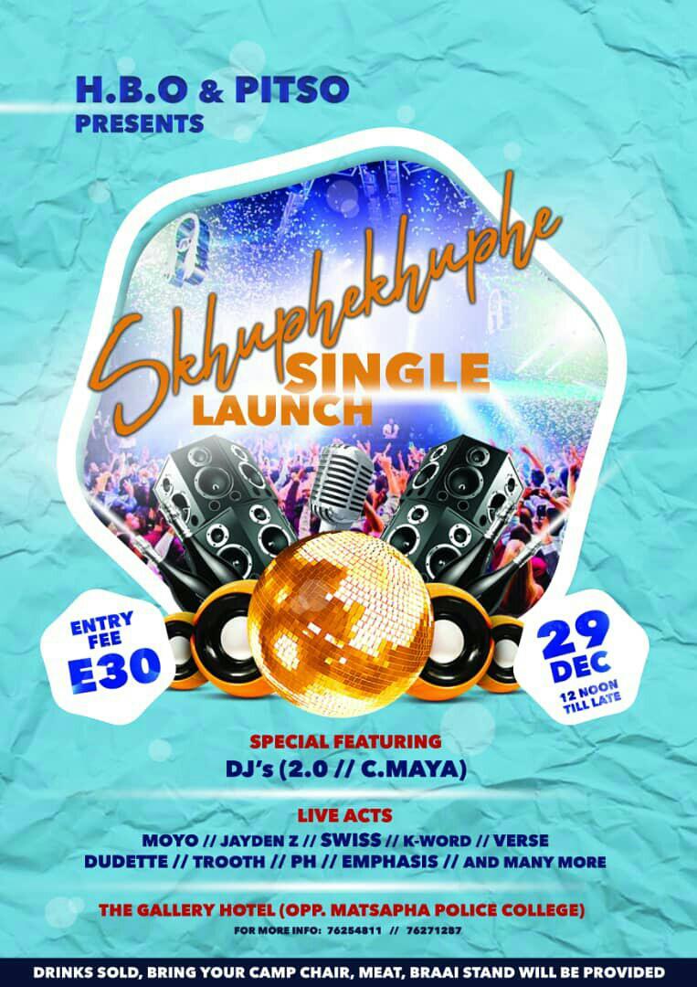 Skhuphekhuphe Single Launch Pic